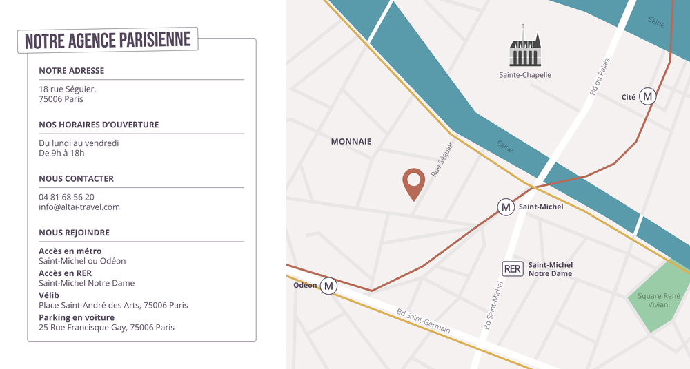 Comment rejoindre l'agence à Paris